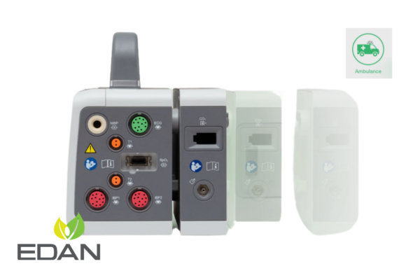 Modularer Aufbau des mobilen Patientenmonitor iM20 von Edan